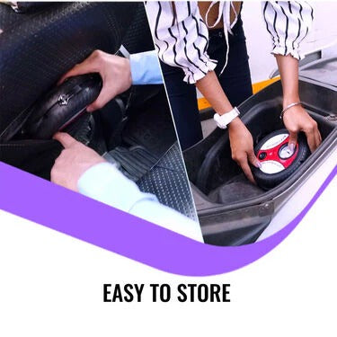 Portable 12V Car Tyre Air Compressor Pump | Fast Inflation for Car, Bike, & Sports Balls | Compact & Easy to Use